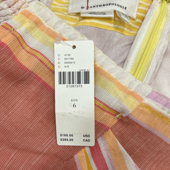 NWT Anthropologie Savannah Halter Dress Midi Woman’s 6 Small - Picture 7 of 7